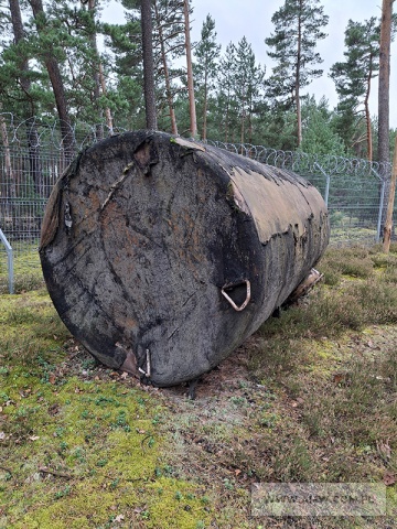 Zbiornik stalowy 10 m3 pod stację MPS ZSS-10 (wydołowany, odgazowany) 